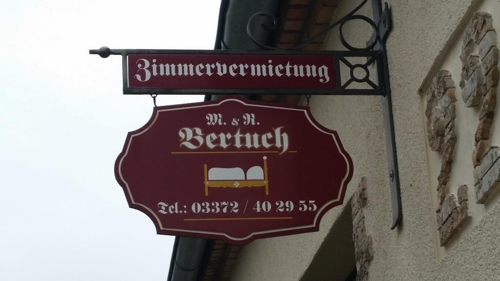 Zimmervermietung M&R Bertuch Juterbog Exterior photo